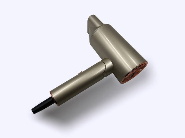 WIDE Compact Electric Hair Dryer for Daily & Hotel UseFoldable Design with Negative Ion & Concentrator Nozzle Hot Heat Settings