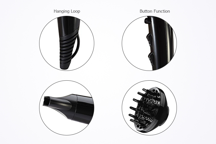 motor electrical blow hair dryer