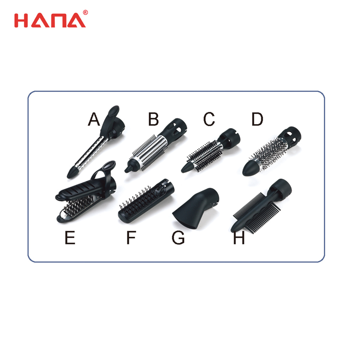 high quality oem factory supply customized multifunctional hair styler sets hair curler sets 