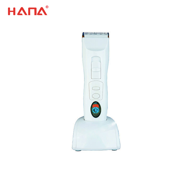 LCD long life blade adjustable low noise overcharge protection Professional rechargeable digital hair clipper set 