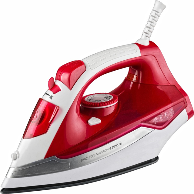 Self-cleaning auto-shut off anti-drip adjustable temperature control vertical electric steam iron 