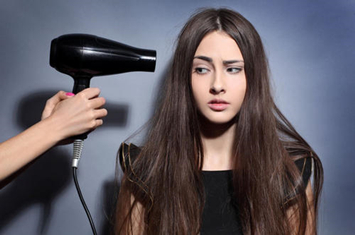 How old can a baby use a hair dryer