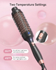 Hot Brush Curls Ionic Curling Iron Airless Thermal Brush