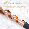 5 in 1 Ceramic Curling Iron Wand Set 5 Ceramic Barrels Magic Curling Iron Set for All Hair Types