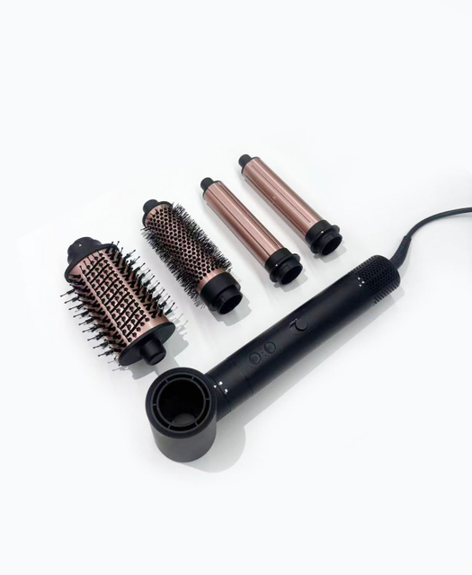 NB WIDE Ionic BLDC Salon Hair Dryer 1400W 110,000 RPM Air Curler Diffuser Concentrator for Household Commercial Use Made Plastic