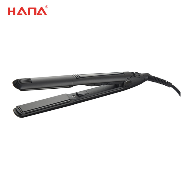 HANA professional Rotary line safety device automatically heater nano titanium negative ion steam straighteners for hair 