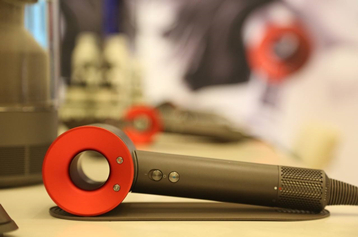 Incorrect use of hair dryer