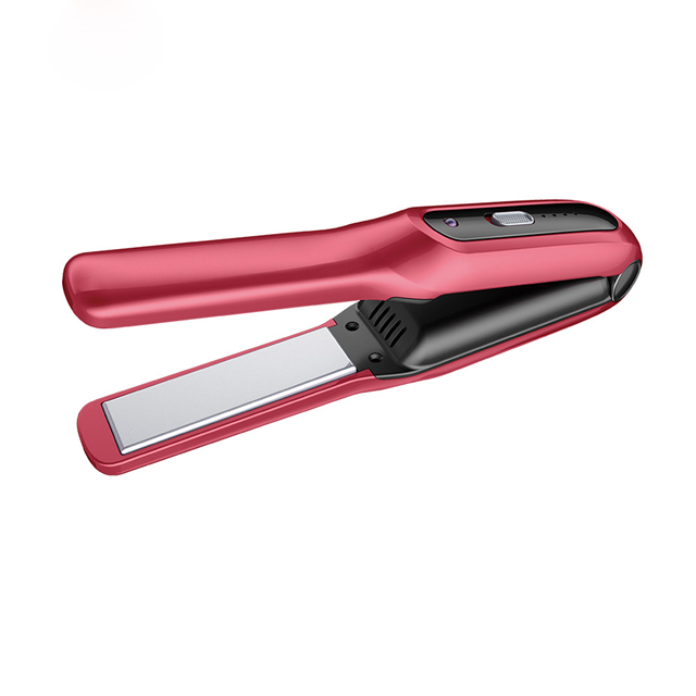 Wholesale cheap eco-friendly mini hair straightener,private label rechargeable cordless hair straightener 