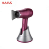 Hot selling 300w optional features spray rubber Ionic rechargeable cordless wireless hair dryer 