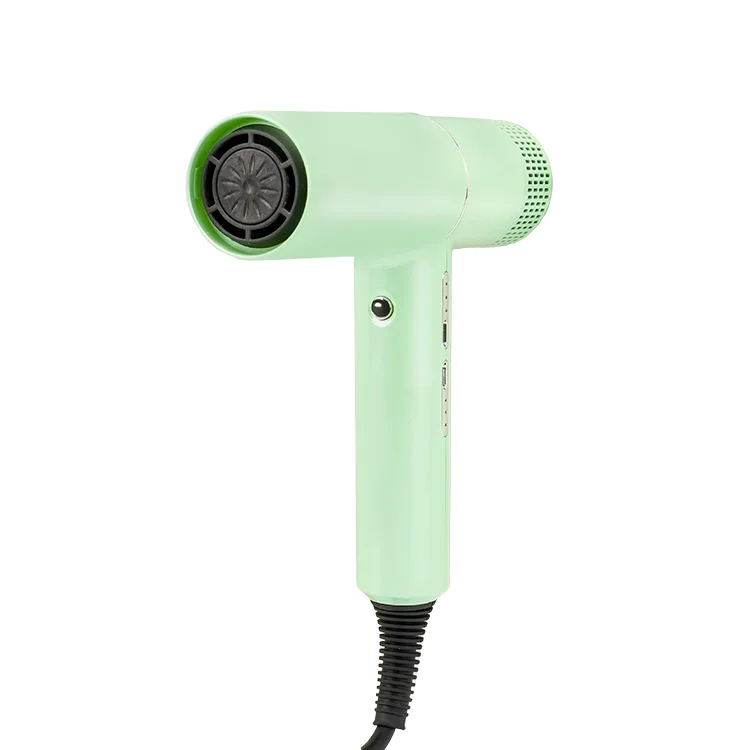 NB WIDE 110,000rpm BLDC Turbo Quiet Tourmaline Salon Foldable Hair Dryer 1650-1850W Concentrator Nozzle 1 Year Warranty