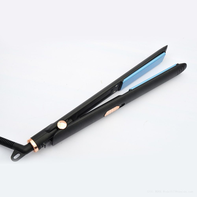 NB Wide Electric Ceramic Professional Hair Straightener Flat Iron LED Display Multi-Temperature MAX 200C for Hotel Household Use