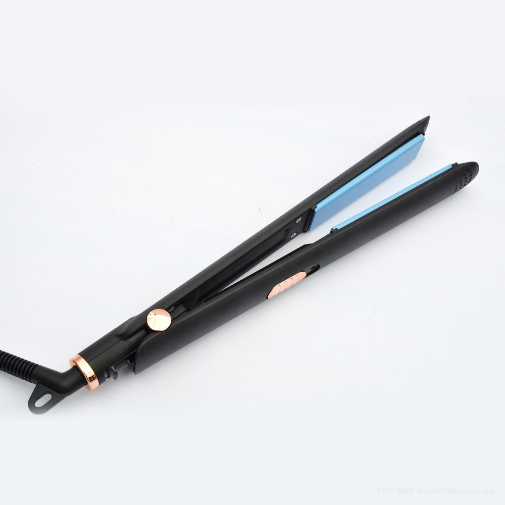 NB Wide Electric Ceramic Professional Hair Straightener Flat Iron LED Display Multi-Temperature MAX 200C for Hotel Household Use