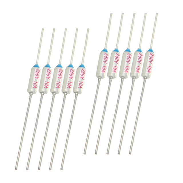 High Temperature 250V 10A Ceramic Thermal Fuse for Better Safety