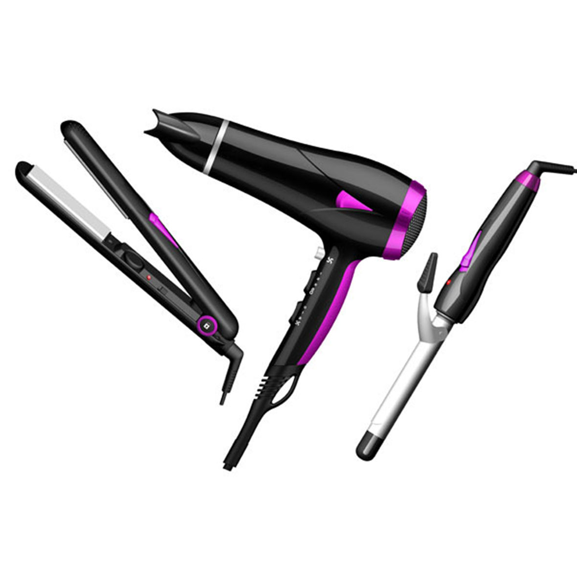 3 in 1 professional salon hair tools set from CIXIWODE 