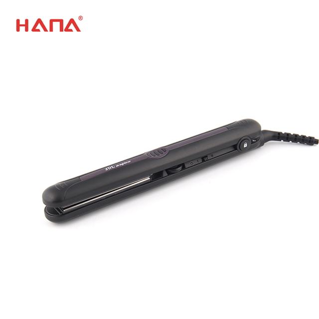 Professional ceramic hair straightener combing iron hair flat with removable comb permanent hair straightening 