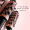 Manufacturer Interchangeable Barrel 3-in-1 Thermal Airless Brush for Frizz-Free Blowout