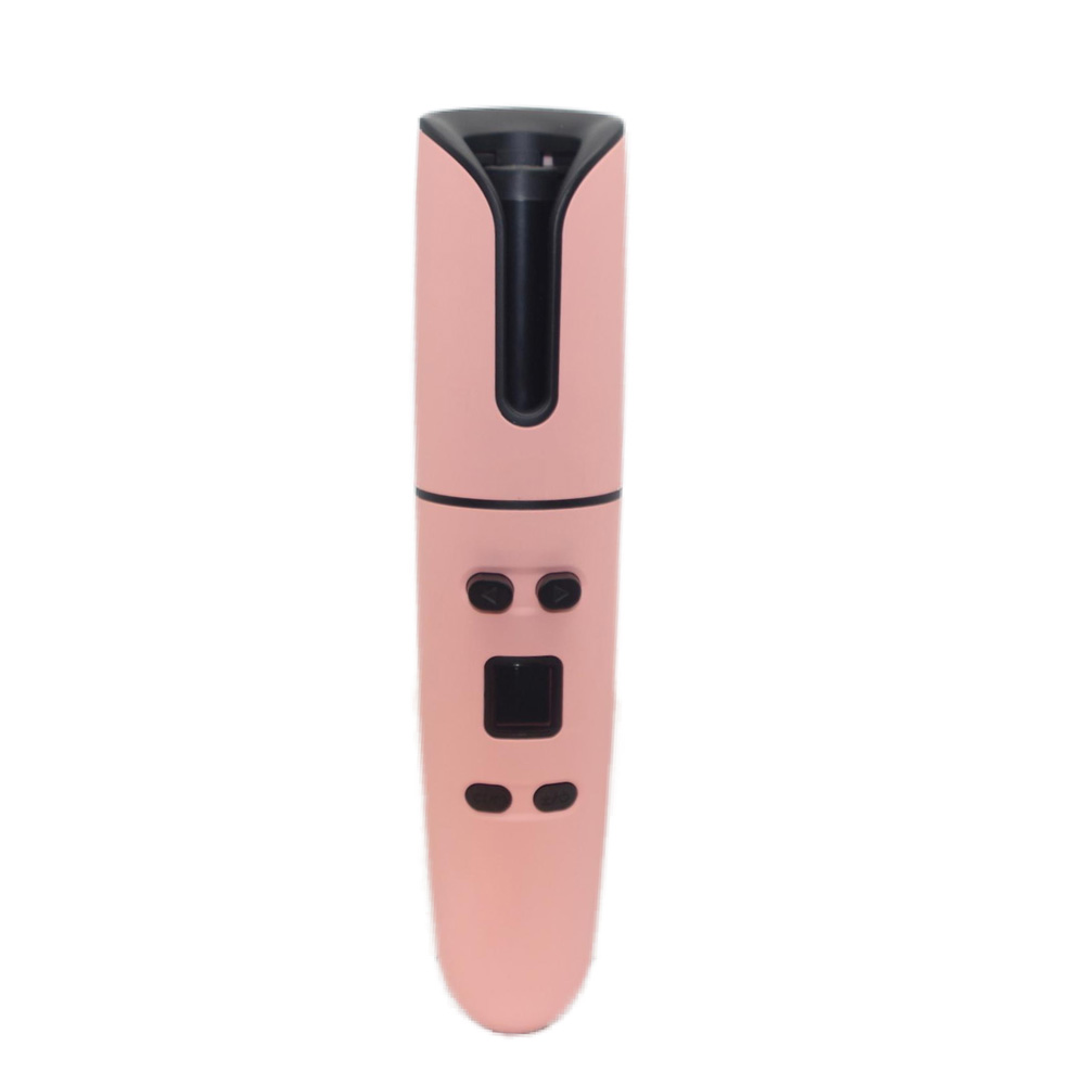 Heating Film Rechargeable Automatic Rotating 6 Temps & 3 Timers Cordless Automatic Hair Curler