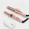 NB WIDE Electric Ceramic Coating Hair Curling Iron Curlers Clamp Cool Tip Different Sizes LED Temperature Display PTC Heater